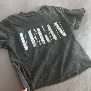Vegan crop top
